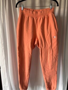 Champion Coral-Orange Kids Jogger Sweatpants